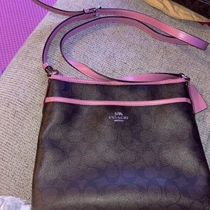 Coach purple bag
